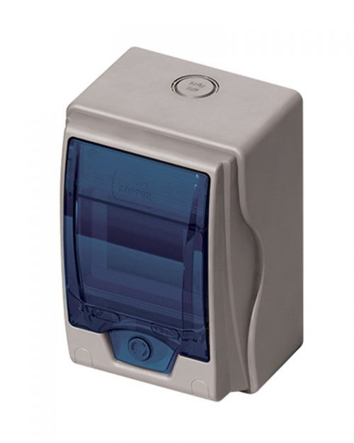 WD6504 | CAJA DE DISTRIBUCION IP65, 4 MODULOS CON TERMINAL DE CONEXION | ROYER