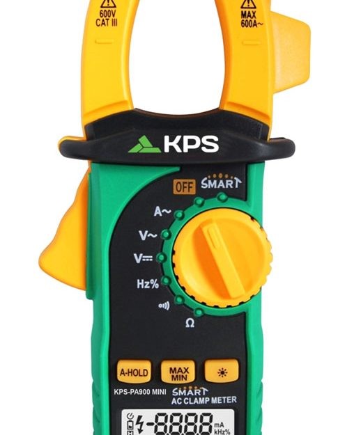 MINI PINZA SMART 600A CORRIENTE AC, VOLT AC/DC, TRMS, NCV, CORRIENTE DE ARRANQUE