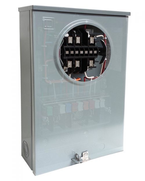 Base para medidor de 13 mordazas. 125A