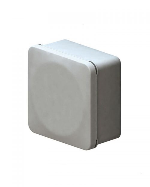 CAJA ESTANCAS IP 55 80X80X45 CON LADOS DOBLADOS  Y TAPA A PRESION | ROYER