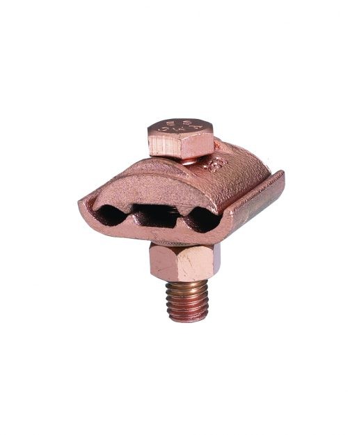 Conector Cable A Supeficie Plana O Barra Dos Cables Cal. 4 Sol A 2/0 Burndy