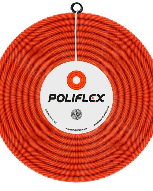 Poliflex naranja 3/8″ rollo con 100 m