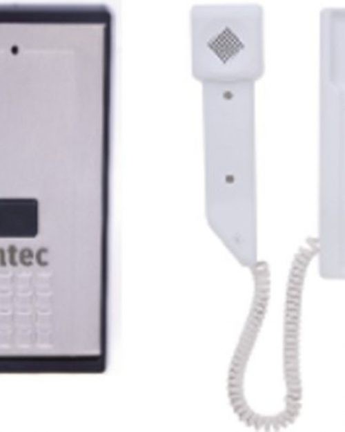 FRENTE DE SOBREPONER DE 1 BOTON CON PLACA DE ACERO INOXIDABLE MOD FES-1 INTEC
