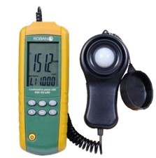 LUXOMETRO DIGITAL TECNOLOGIA LED, NIVEL DE LUZ 400.00O LUX, MEMORIA DE ALMACENAMIENTO 9I9 LECTURAS,