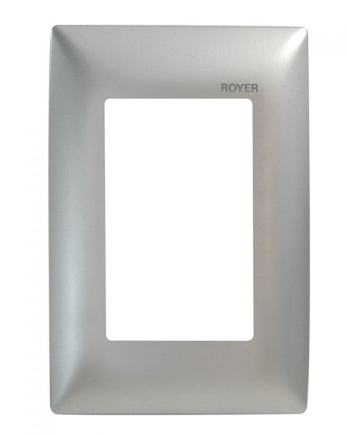 PLACA TIPO NEMA PLATA | ROYER 100