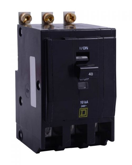 Interruptor termomagnético 3 polos 40 A. Atornillable