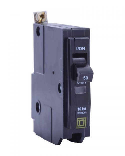 Interruptor termomagnético 1 polo 50 A. Atornillable