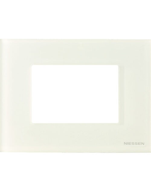 PLACA ZENIT 3 MODULOS CRISTAL BLANCO ZENIT