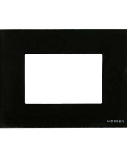 PLACA ZENIT 3 MODULOS CRISTAL NEGRO ZENIT
