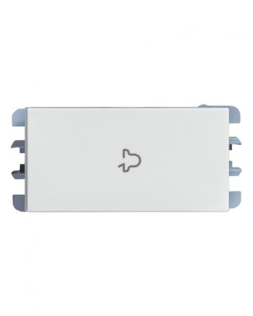 PULSADOR UNIPOLAR CAMPANA BLANCO S26 | Simon 26 | CODIGO 2600150-030