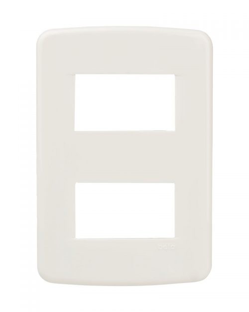 PLACA BETA 2 VENTANAS RESINA MARFIL | BETA | ESTEVEZ