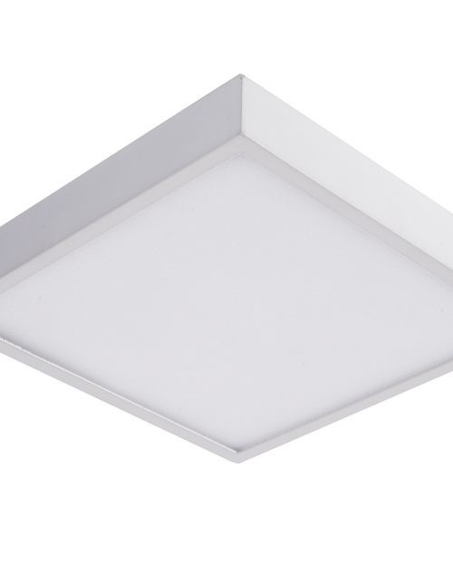 Luminario LED cuadrado slim para sobreponer en techo