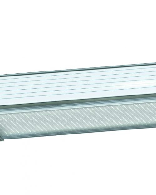 Luminario solar LED para muro tipo poste