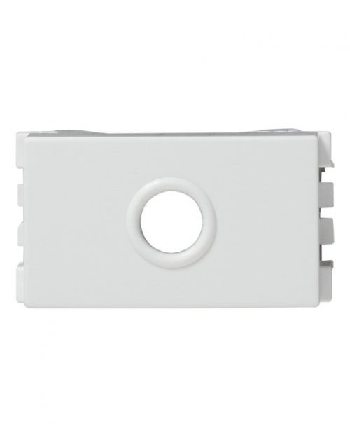 TAPA SALIDA CABLE BLANCO | Simon 25 | CODIGO 25801-30