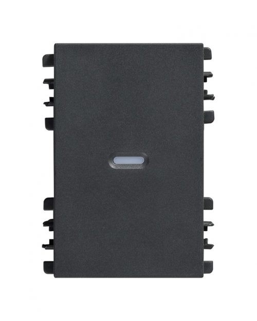 TECLA CON VISOR 3 MOD GRAFITO S26 | Simon 26 | CODIGO 2600113-038