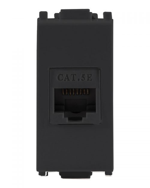 TOMA RJ45 CAT. 5 BLACK | ALPHA | ESTEVEZ