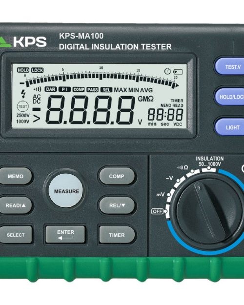MEDIDOR RESIS.AISLAMIENTO  RESISTENCIA 10G OHM, VOLT AC/DC 1000V