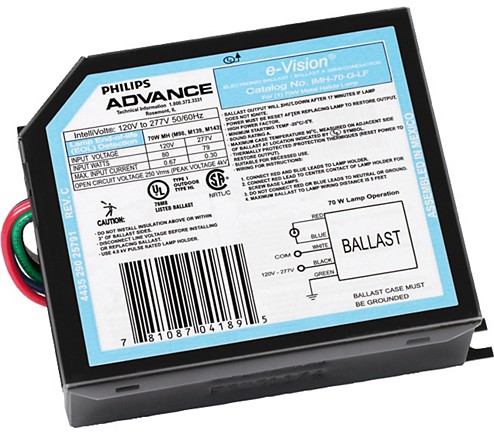 Balastro Electrónico Hid 39W Ansi C130-M130 120-277V