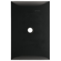 PLACA NEGRO EBANO SALIDA CABLE SIMON | Simon 25 | CODIGO 25601-69