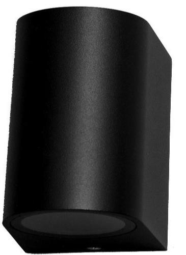 CYGNUS ARB ALUM NEGRO DOBLE 2XGU10 IP44