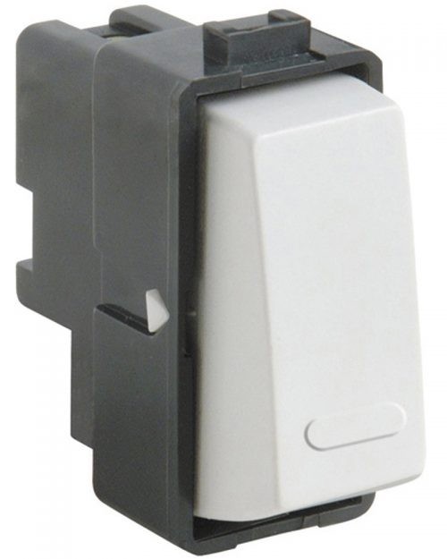 Interruptor sencillo 127~ 10 A. Blanco