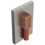 MOLDE P/SOLDAR CABLE  A VARILLA 2/0 TIPO V MCA CADWELD
