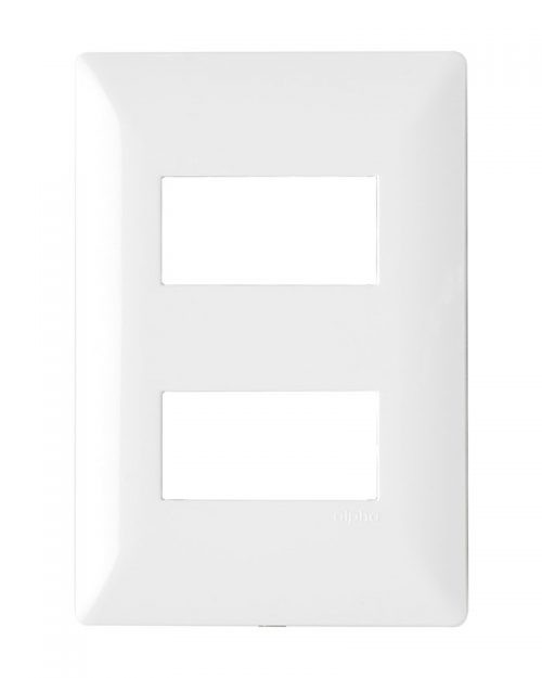 PLACA  2 VENTANAS LEXAN® BLANCO | ALPHA | ESTEVEZ