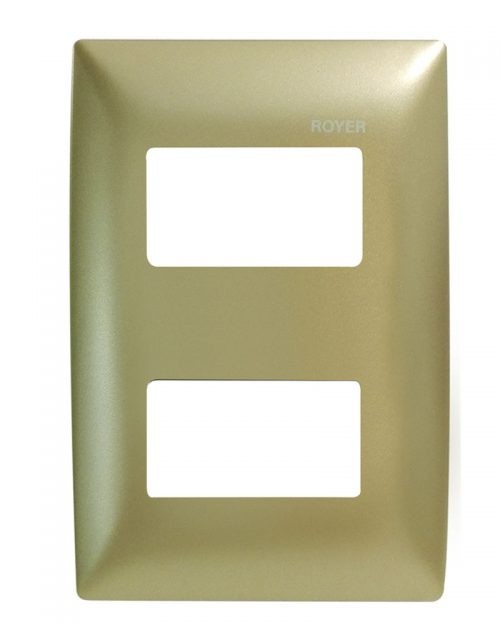 PLACA 2 MÓDULOS DIST CHAMPANGE | ROYER 100
