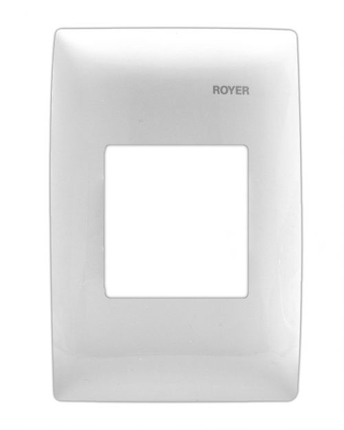 PLACA 2 MÓDULOS PARA TIMBRE ELECTRÓNICO BLANCO | ROYER 100