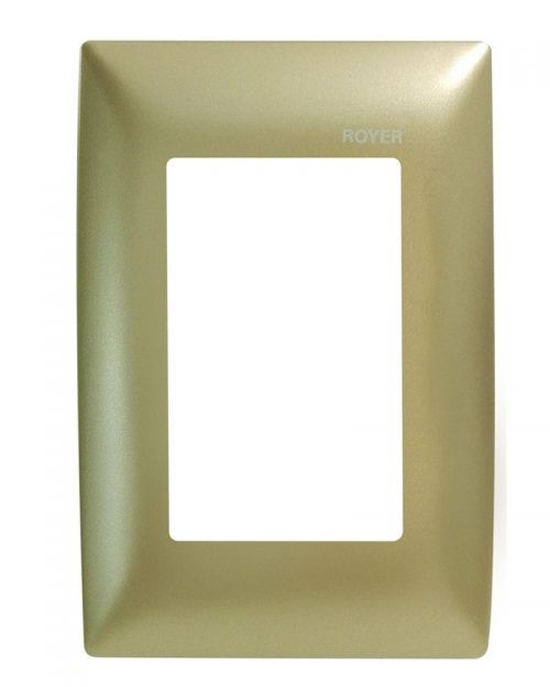 PLACA 3 MÓDULOS CHAMPANGE | ROYER 100