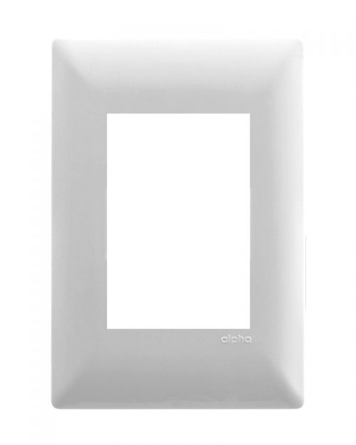 PLACA 3 VENTANAS SILVER | ALPHA | ESTEVEZ