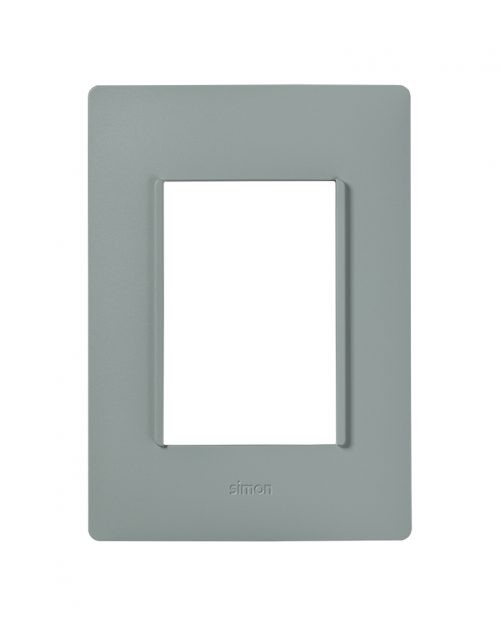 PLACA 3MODULOS S/CHASIS  – VERDE TURQUESA S26 | Simon 26 | CODIGO 2600613-065