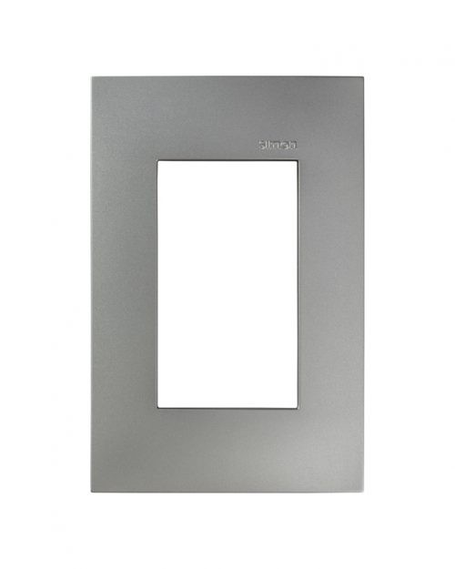 PLACA ALUMINIO MATE DE 3 MODULOS | Simon 25 | CODIGO 25613-63