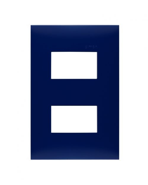 PLACA AZUL MARINA DE 2 MODULO SIMON | Simon 25 | CODIGO 25612-56