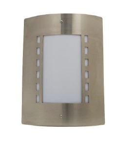 HYDRA PANTALLA ACERO INOX ABIERTA 1XE26 IP44
