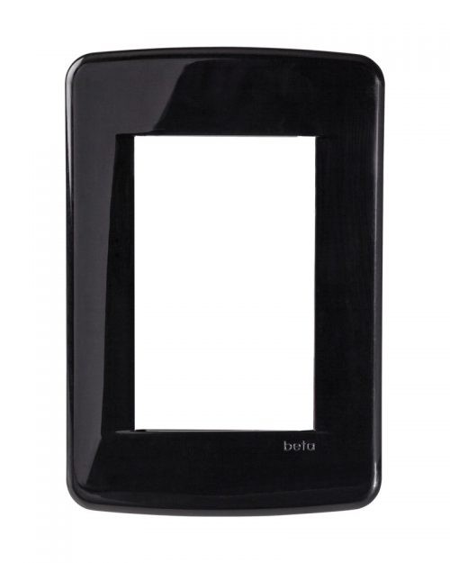 PLACA BETA 3 VENTANAS RESINA NEGRO | BETA | ESTEVEZ
