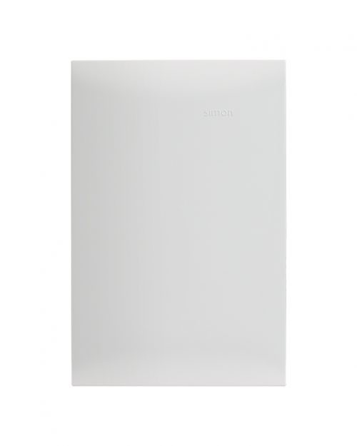 PLACA BLANCA CIEGA CON CHASIS | Simon 25 | CODIGO 25600-30