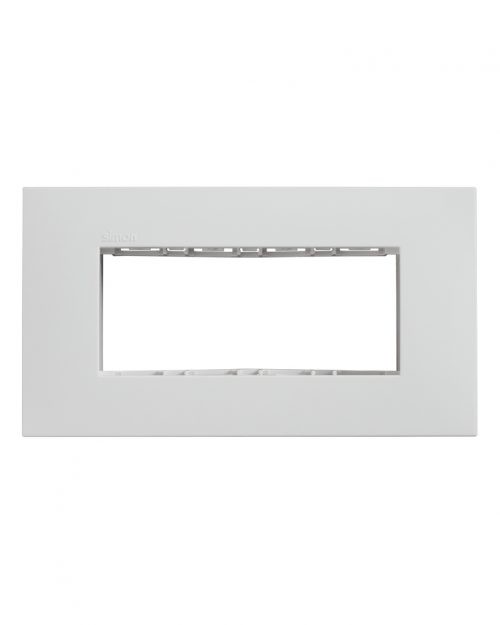 PLACA BLANCA DE 4 MODULOS SIMON | Simon 25 | CODIGO 25614-30