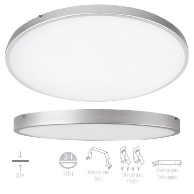 Ibiza II | INTERIOR PLAFONES LED 15W4000K | Tecnolite