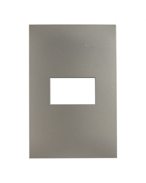 PLACA CAVA MATE DE 1 MODULO | Simon 25 | CODIGO 25611-64