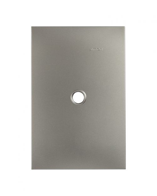 PLACA CAVA MATE SALIDA CABLE  SIMON | Simon 25 | CODIGO 25601-64
