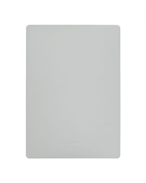 PLACA CIEGA C/CHASIS – BLANCO/GRAFITO S26 | Simon 26 | CODIGO 2600600-130