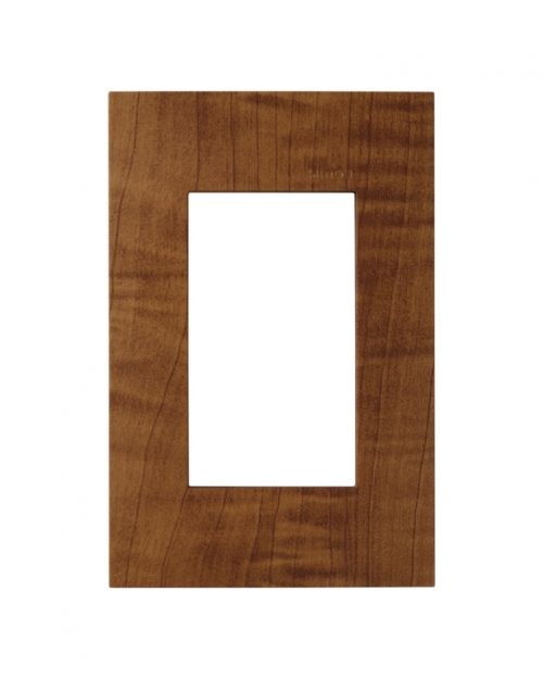 PLACA MADERA ROBLE 3 MODULO  SIMON | Simon 25 | CODIGO 25613-76