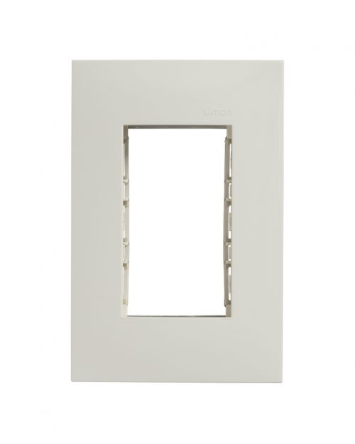 PLACA MARFIL DE 3 MODULOS SIMON | Simon 25 | CODIGO 25613-31