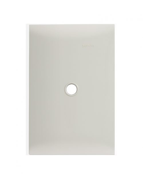 PLACA MARFIL SALIDA CABLE SIMON | Simon 25 | CODIGO 25601-31