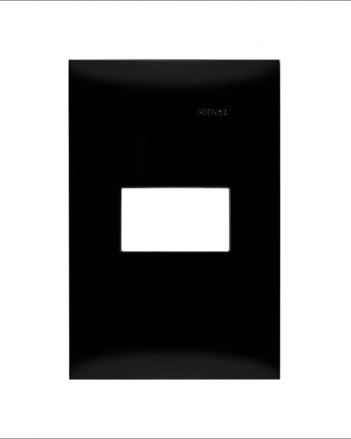 PLACA NEGRO EBANO DE 1 MODULO | Simon 25 | CODIGO 25611-69