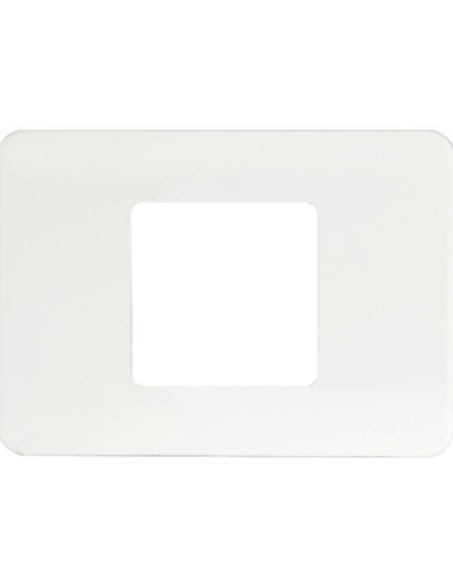 PLACA STYLO 2 MODULOS BLANCO ALPINO STYLO