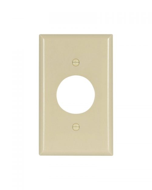 PLACA TERMO PLASTICA PARA RECEPTACULO SENCILLO MARFIL | ARROW HART