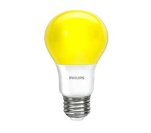 Led Bul A19 Colores Amarillo On / Off