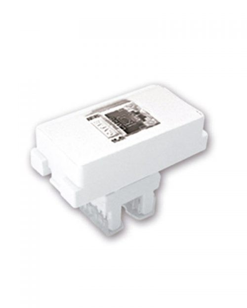 TOMA DE VOZ Y DATOS RJ45, CAT 6 BLANCO | ROYER 100